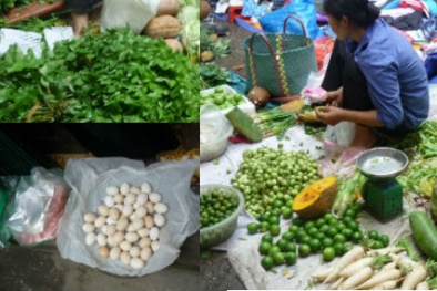 Nhập nhèm thực phẩm quê